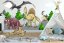 Adesivo murale per bambini dinosauri in natura