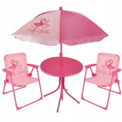 Kindergartenset rosa mit Flamingos
