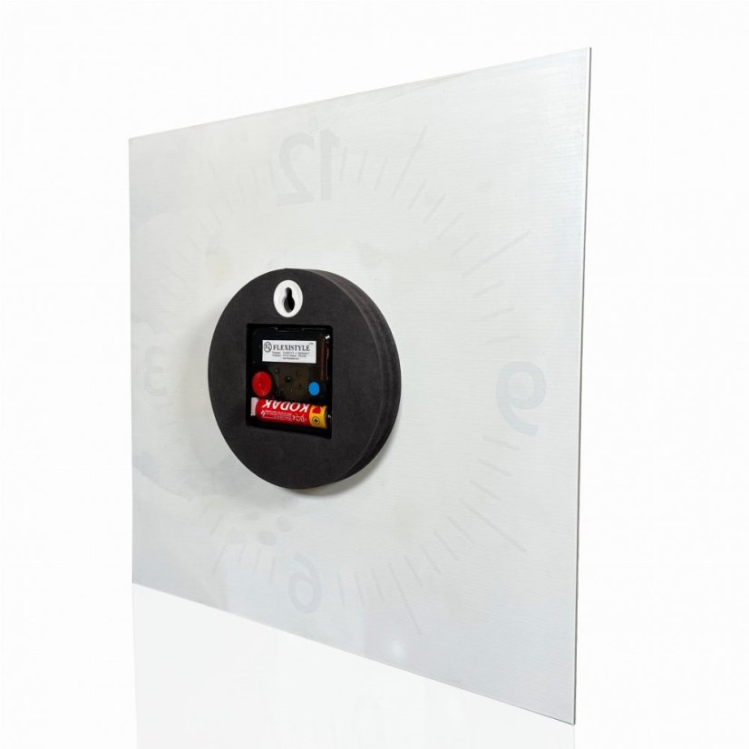 Dekoračné akrylové hodiny 30 cm s motívom kvitnúcej čerešne