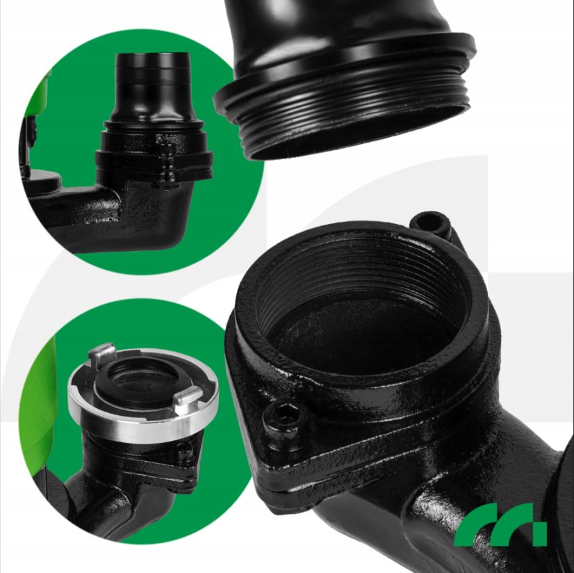 Pompă submersibilă pentru nămol cu tocător MalTec MasterPump 570W