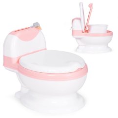 Dětský nočník - WC, růžový