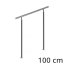 Balustradă pentru scări din oțel inoxidabil fără trepte