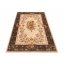 Originální hnědo krémový vintage koberec do obývacího pokoje - Rozměr koberce: Šířka: 120 cm | Délka: 170 cm