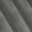 Tenda oscurante grigia con applicazione in alto 140x250 cm