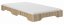 Letto per bambini SIMPI 140 × 70 cm con finitura rovere sonoma