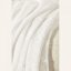Moderná krémová záclona  Marisa  so striebornými priechodkami 140 x 280 cm