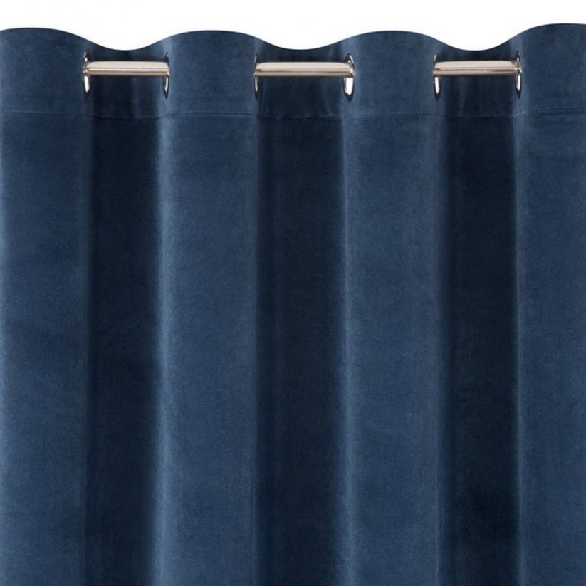 Draperie albastru închis elegantă 140 x 250 cm