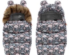Dětský fusak Teddy se vzorem květin