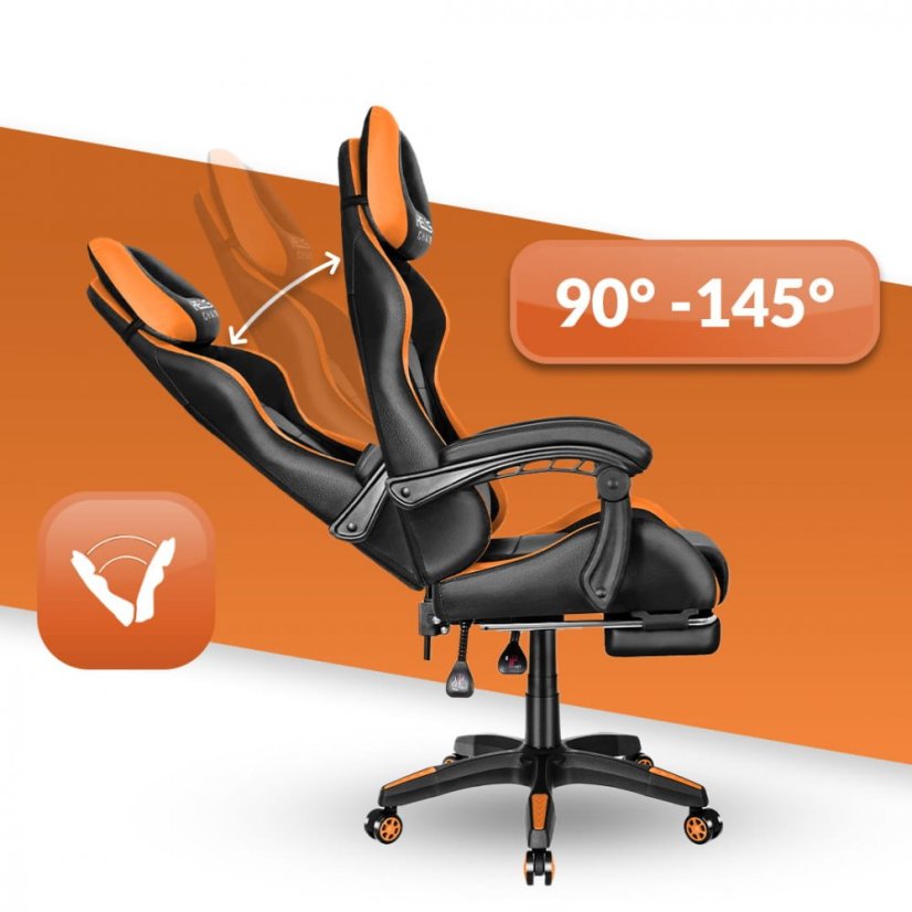 HC-1039 Gamer szék Orange