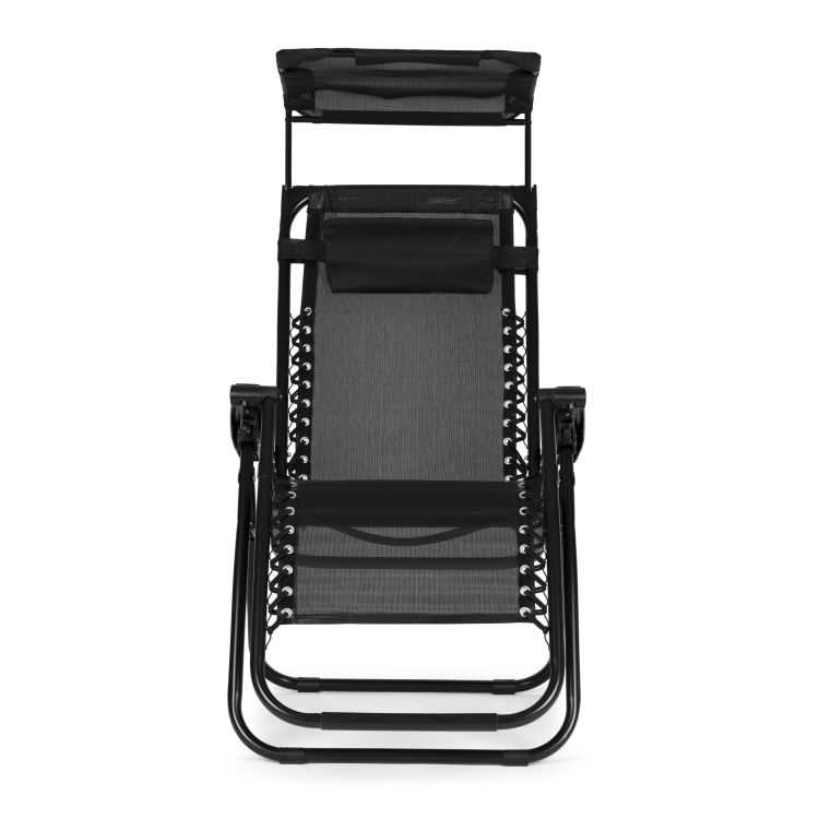 Zložljivi in nagibni vrtni ležalnik