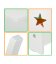 Set di tavolo e sedie per bambini in bianco