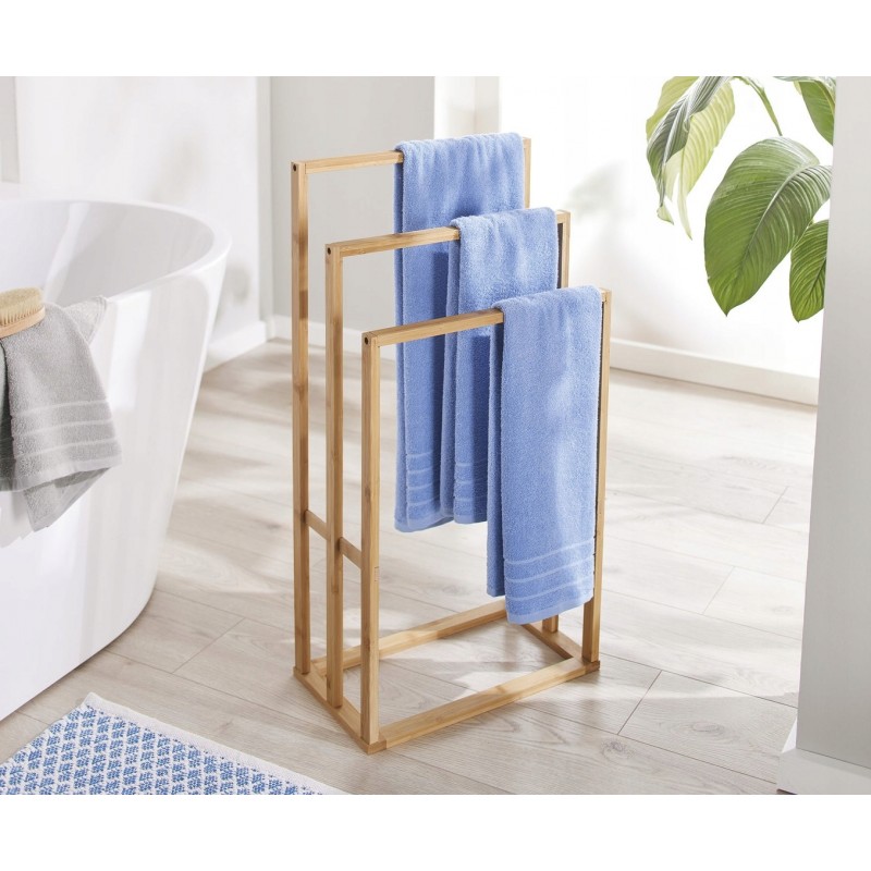 Eleganter Bambus-Handtuchhalter