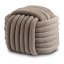 Pouf tricotat din catifea MAGMA - diverse modele de culori