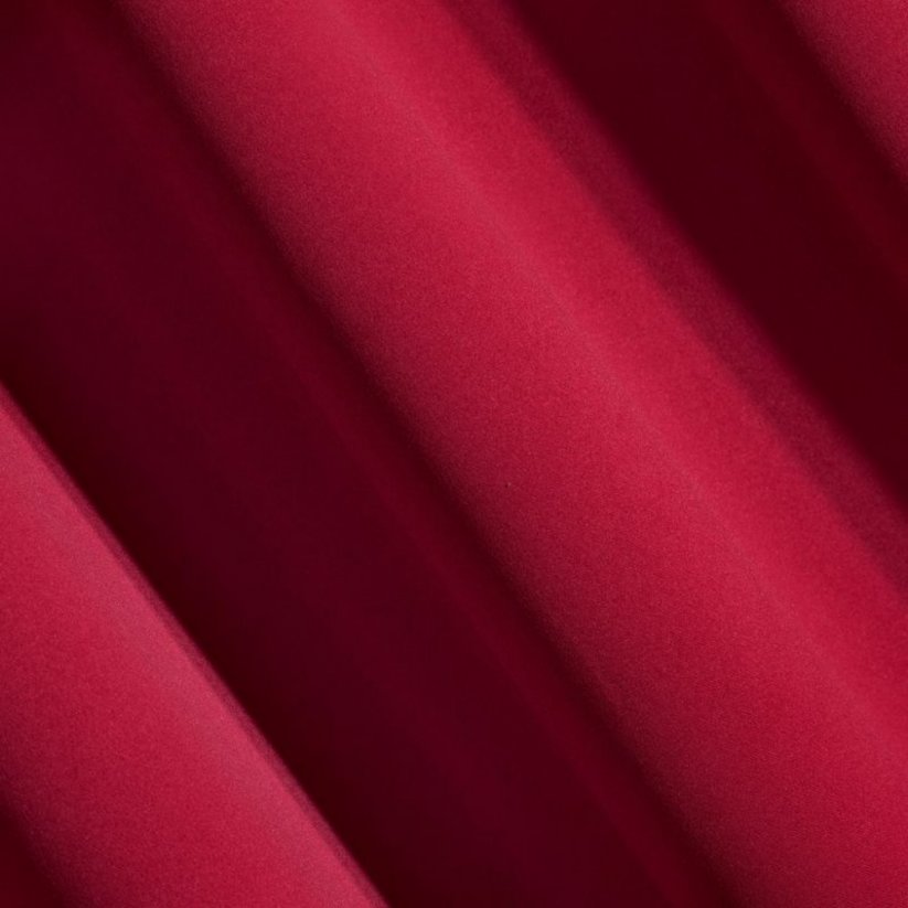 Luksuzni crveni zastor za zamračivanje 135 x 270 cm