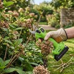 Bežične škare za granje s 2 baterije i punjačem