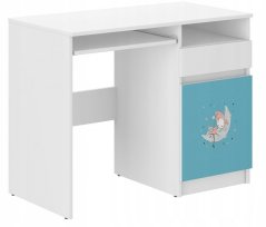 Detský písací stôl so spiacim dievčatkom 76 x 50 x 96 cm