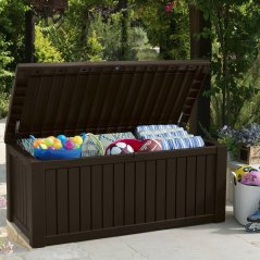 Hnedý záhradný box Rockwood 570 L