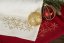 Bavlnený vianočný uterák so zlatými vločkami