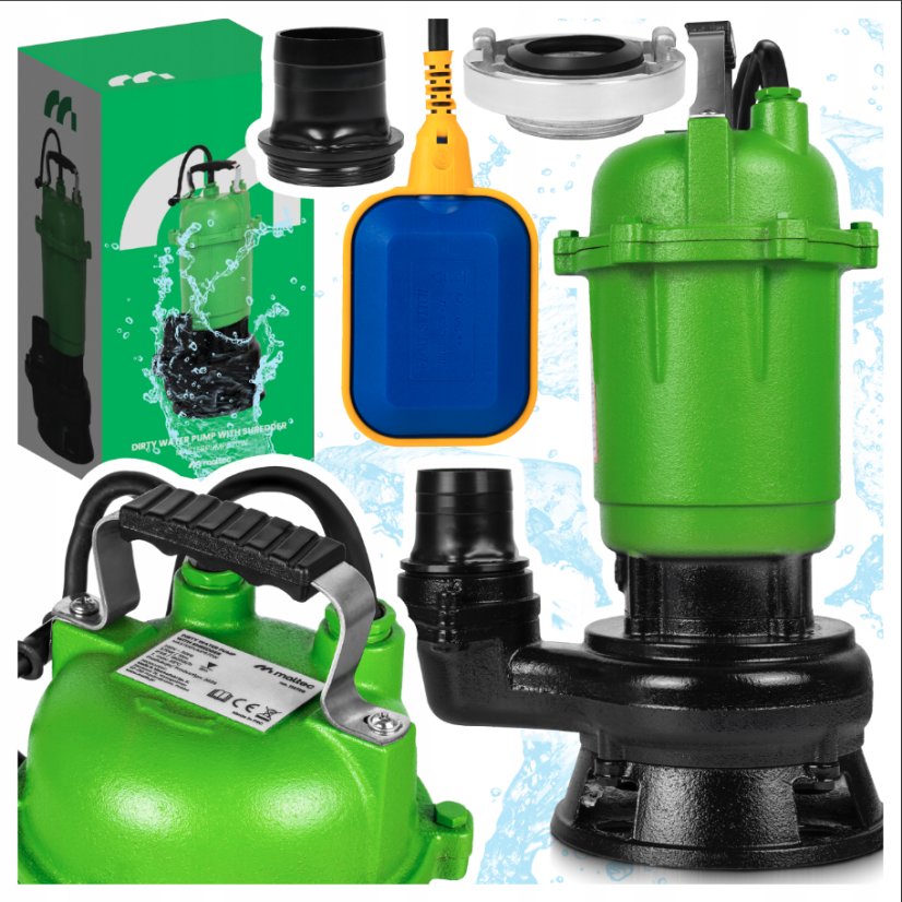 Pompă submersibilă pentru nămol cu tocător MalTec MasterPump 570W