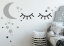 Autocolant de perete gri-negru Sleep - Mărimea: 50 x 100 cm