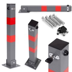 Parkovací závora, klíčový zámek - sloupek 60 cm