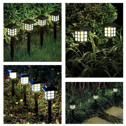 Solar-Gartenlampe - 6 Stück