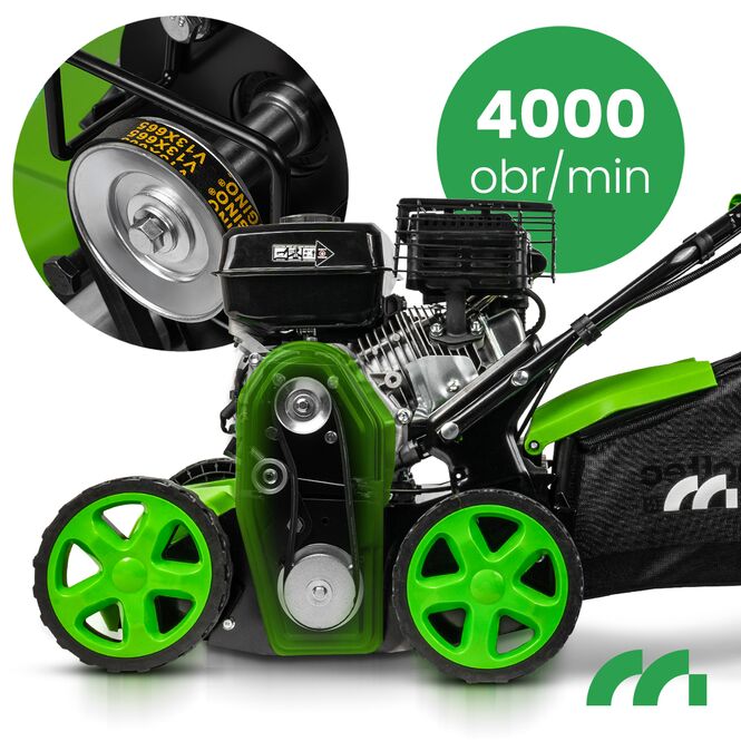 Aerator și tăietor vertical pe benzină MALTEC MASTERLAWN-OIL4000