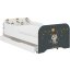 Atemberaubendes hochwertiges Kinderbett mit Dachs 160 x 80 cm