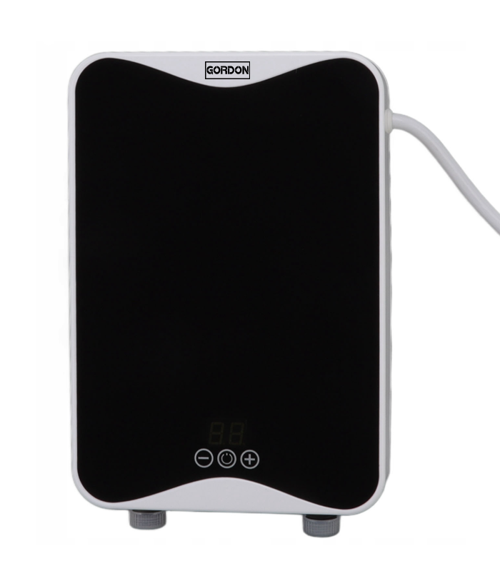 Elektrický průtokový ohřívač vody 5500 W s digitálním displejem (30–60 °C)