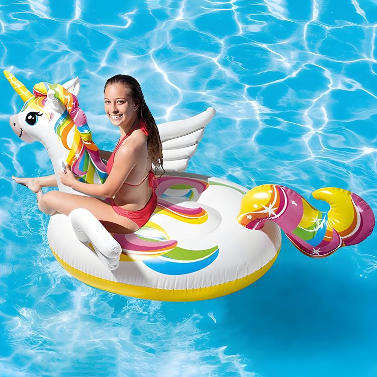 Aufblasbares Einhorn