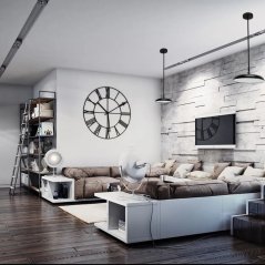 Moderna lampada a LED con altezza regolabile