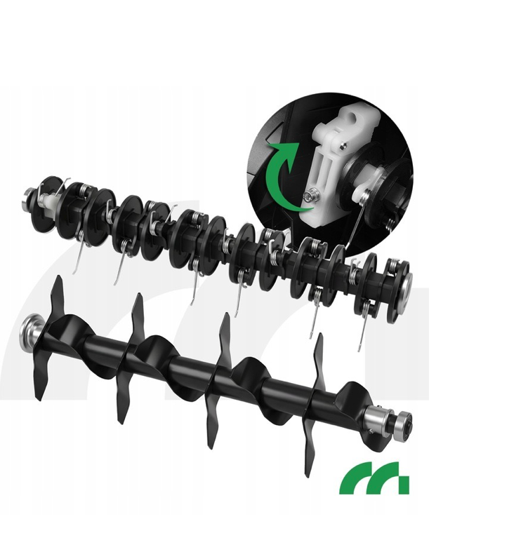Elektrický vertikutátor a prevzdušňovač trávnika MasterLawn-PRO2600 – aerátor