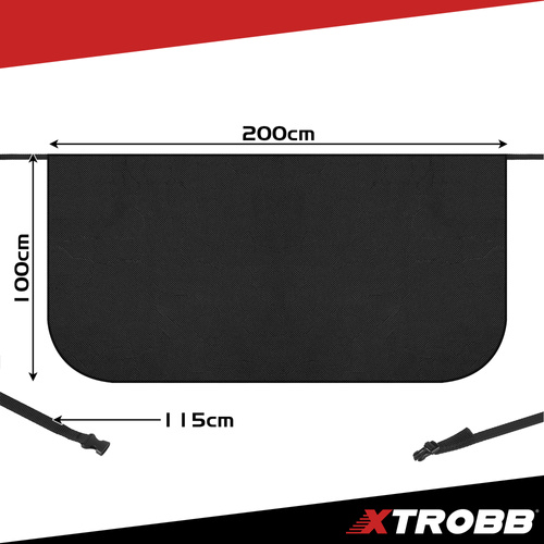 Cerada za vjetrobransko staklo otporna na smrzavanje XXL 200 x 100 cm