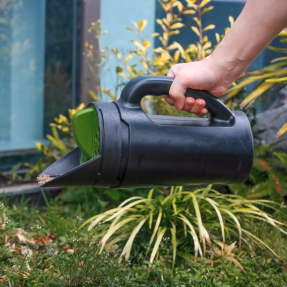 Instrument de împrăștiere manuală 2,5 l - pentru îngrășăminte, semințe, sare și nisip