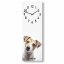 Detské nástenné hodiny 20 x 60 cm s jack russel