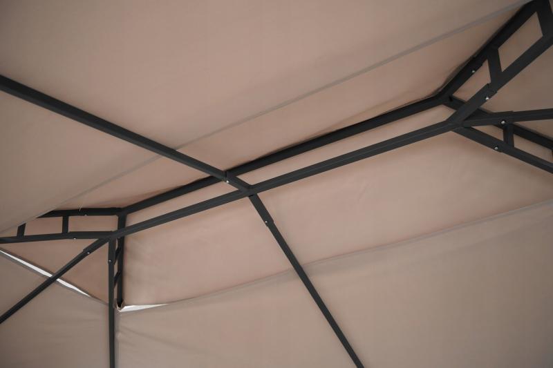 Stabilný záhradný pavilón 3 x 4 m s moskytierou