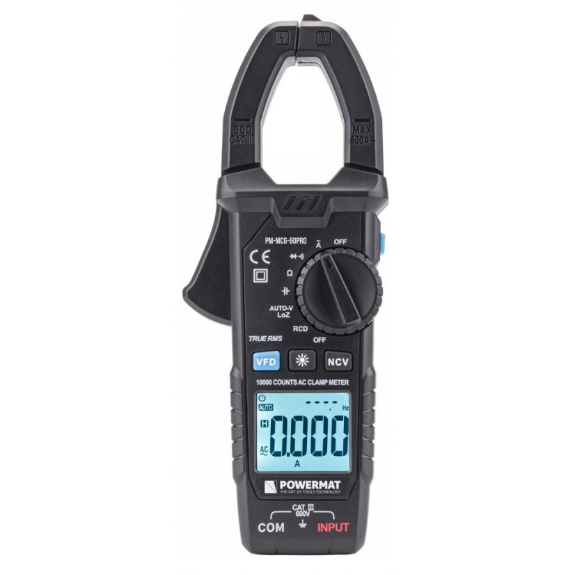 Kliešťový multimeter RCD 600A PM-MCG-60PRO