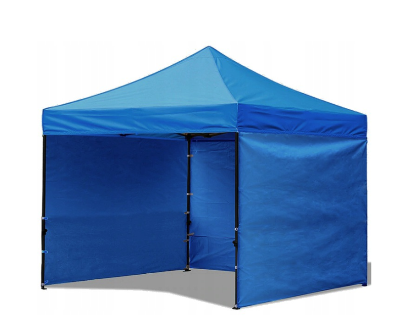 Tenda a tre pareti senza finestre