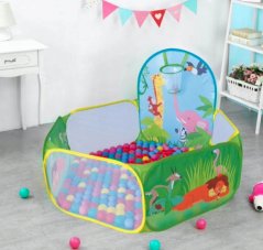 Trockenbecken für Kinder mit Bällen - Safari