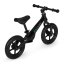 Detský balančný bicykel s bezdušovými kolesami - čierny