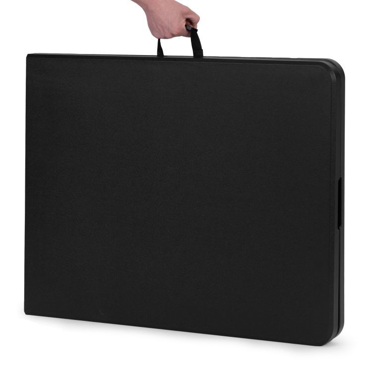 Tavolo pieghevole da catering 180 cm - nero