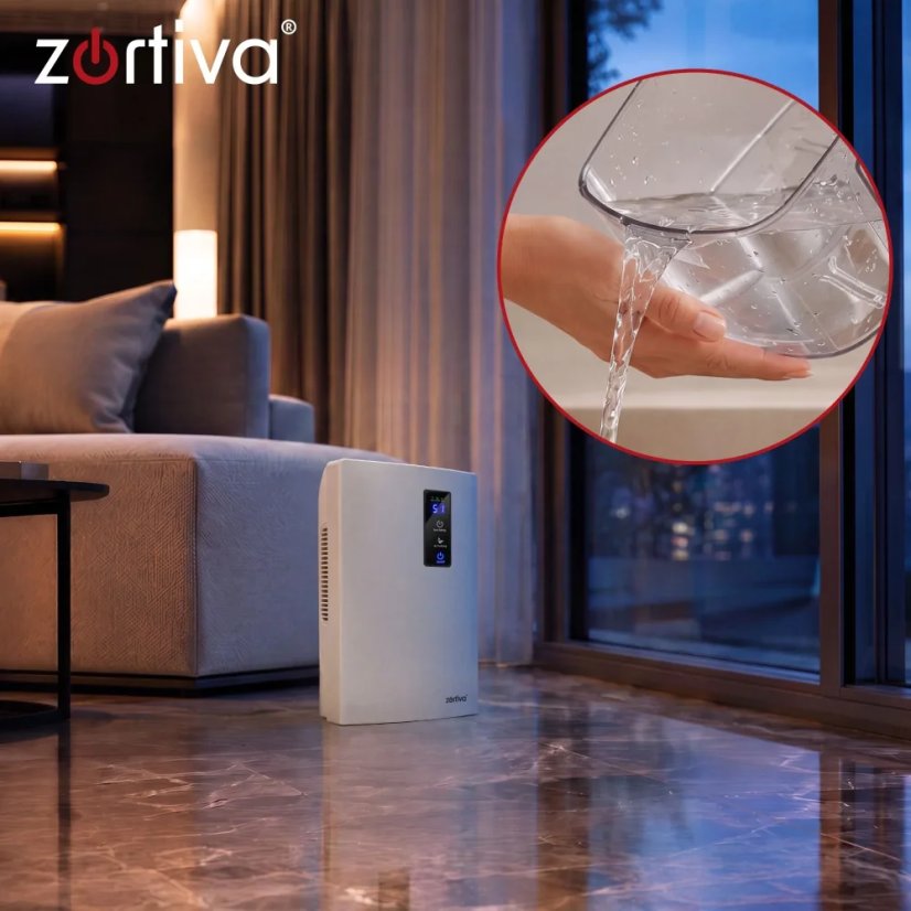 ZORTIVA Dezumidificator de aer – 700 ml/24 h