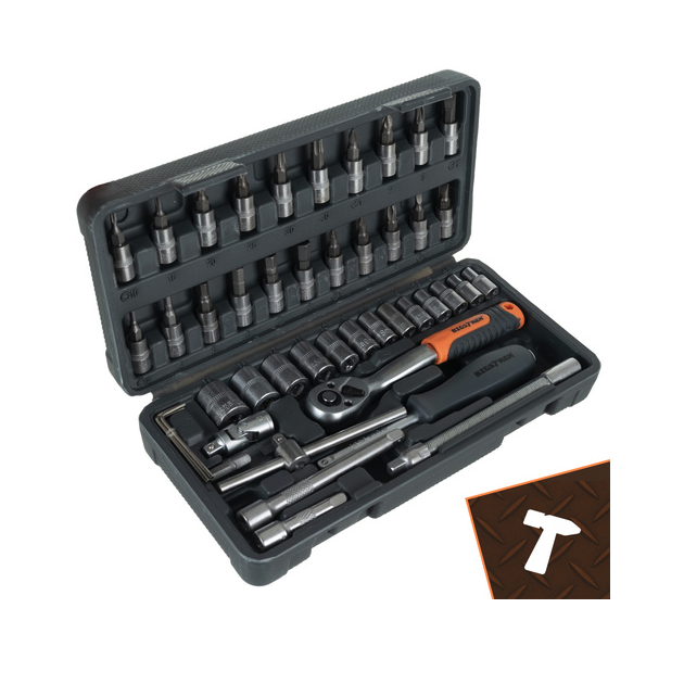 Set de unelte Bigstren cu 46 de piese în trusă
