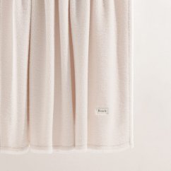 Меко кремаво одеяло Boucle 130 x 170 cm