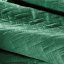 Dekoratív ágytakaró zöld varrással - Méret: Szélesség: 220 cm | Hossz: 240 cm