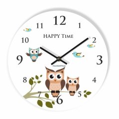 Runde Wanduhr fürs Kinderzimmer