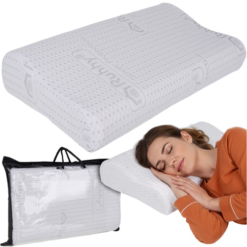 Ergonomski jastuk za spavanje na boku i leđima – 49 x 30 x 9,5 cm