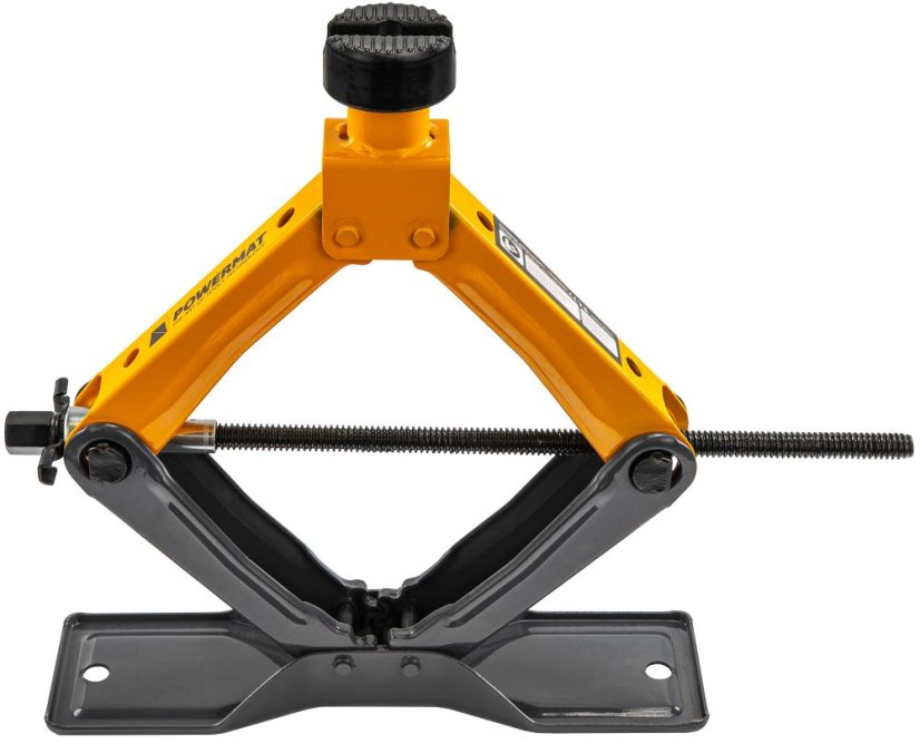Cric trapezoidal 2,5 t - 130–445 mm + cheie pentru roți