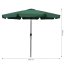 Ombrellone da giardino grande con inclinazione - 300 cm
