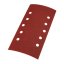 Carta vetrata velcrata 115 x 230 mm, K120, 5 pezzi, con fori 54H005 GRAFIT